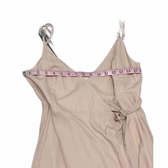 Show Me Your Mumu Mariah Wrap Dress‎ Blush Medium - Picture 13 of 16